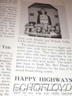 1951 HARLEY DAVIDSON HOPALONG CASSIDY PHOTO ON BIKE!!!!  