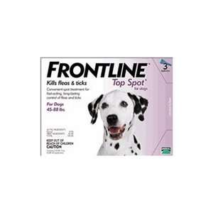  FRONTLINE TOP SPOT FLEA & TICK TREATMENT 3mo. PURPLE 
