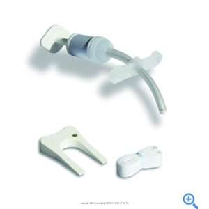 Bivona Uncuffed Pediatric FlexTend Plus Standard V Flange Tracheostomy 