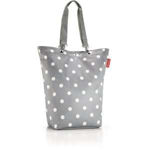   Gray Polka Dot Reisenthel City Shopper Tote Bag: Home & Kitchen