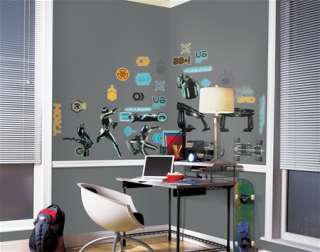 Tron Legacy Peel and Stick Wall Stickers Appliques NEW  