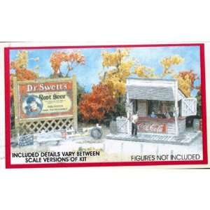 Bar Mills HO Scale Kit Laser Cut Swansons Lunch Stand 