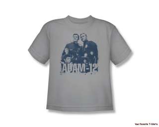 Licensed NBC Adam 12 Collage Youth Shirt S XL  