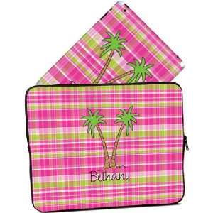  Got Skins Carrying Cases   Hot Pink Plaid Palm Tree Electronics