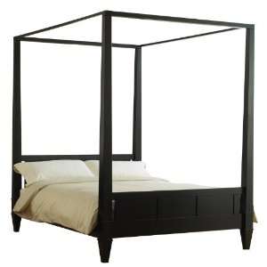    Lifestyle Solutions Wilshire Four Post Canopy Bed: Home & Kitchen