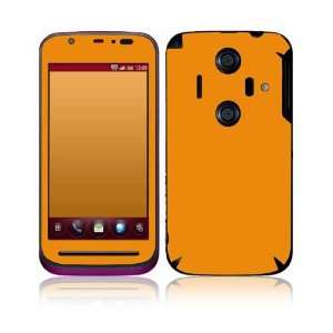 Sharp Aquos IS12SH (Japan Exclusive Right) Decal Skin   Simply Orange