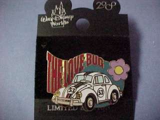Herbie THE LOVE BUG 53 Volkswagon Disney LE Pin  