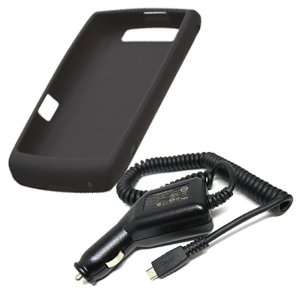   Case and Car Charger for Blackberry Storm2 9550 9520 Electronics