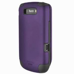  Active Hybrid Case for BlackBerry 9800 Torch   Purple Electronics