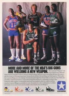 Vintage 1980s Converse WEAPON Basketball Gym Shoes Men 11.5  