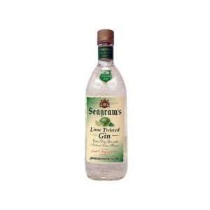  Seagrams Lime Twisted Gin 750ml Grocery & Gourmet Food