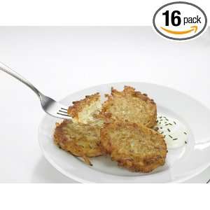 Kosher Potato Pancakes (16 Latkes)  Grocery & Gourmet Food