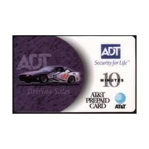 Collectible Phone Card 10m ADT Security for Life Driving Sales 