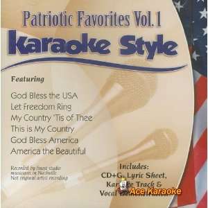  Daywind Karaoke Style CDG #1370   Patriotic Favorites Vol 