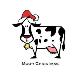 Cute Christmas Cow Magnets:  Home & Kitchen