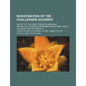  Investigation of the Challenger accident report of the 