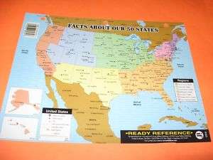 FACTS ABOUT OUR 50 STATES One Notebook Reference NEW  