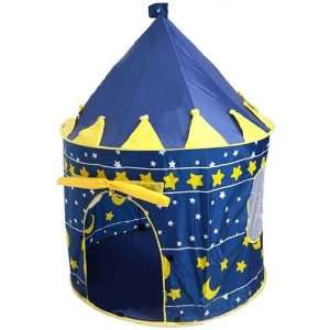   : New Kid Boy Blue Color Pop Up PLAY TENT Prince Castle: Toys & Games
