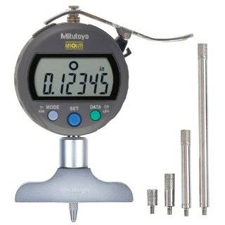 Mitutoyo 547 257S ABSOLUTE Digimatic LCD Depth Gauge, Indicator Type 