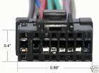 Panasonic Radio Plug & Harness, 16pin / PAN16A