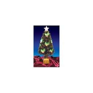   LED Color Changing Fiber Optic Christmas Tree with Ho: Home & Kitchen