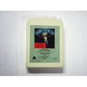 BARRY MANILOW (LIVE) 8 TRACK TAPE (WHITE)