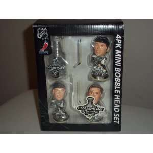   Penguins Stanley Cup Champions Mini Bobbleheads 4pack 
