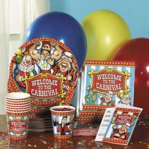 12 BIG TOP CARNIVAL CIRCUS BAGS TENT Party Favor Treat  