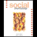 Social Psychology, Text Only (Canadian Edition) (ISBN10 0070865000 
