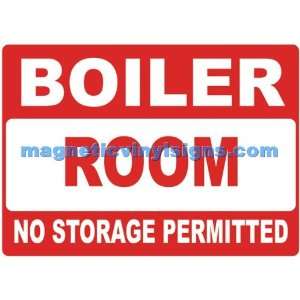 Boiler Room   10x14 Adhesive Decal 01:  Kitchen & Dining