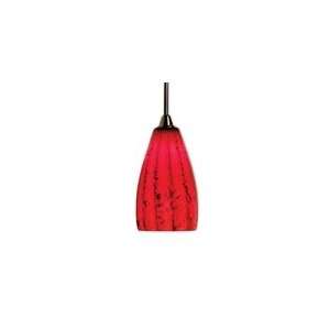   Hampstead Lighting   2997  BOJO PENDANT ZEBRANO RED