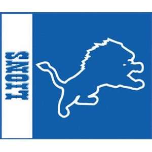 Detroit Lions Big & Bold Blanket:  Sports & Outdoors
