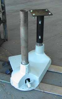 Dual Column Machine Base Grinder Buffer Pedestal  