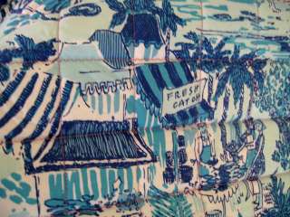 LILLY PULITZER MURFEE SCARF CATCH OF THE DAY TOILE NWT $118 CHRISTMAS 