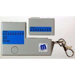   Network RJ45 and Telephone Telecom Phone Wire Cable Tester Checker