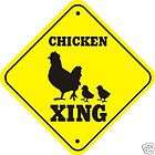 Chicken Xing Signs Many More Bird Crossings Available