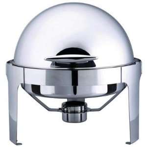  Heavy Duty Maxam Round Chafing Dish W/ Roll Top 