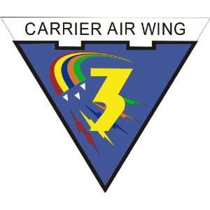   Navy Carrier Air Wing Three CVW3 Decal Sticker 5.5 