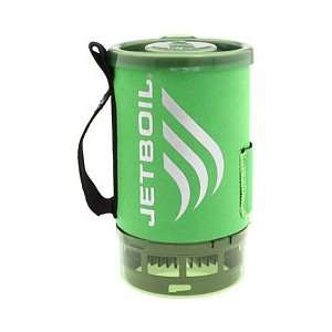  Jetboil Flash GreenKit Stove with CrunchIt Butane Can 