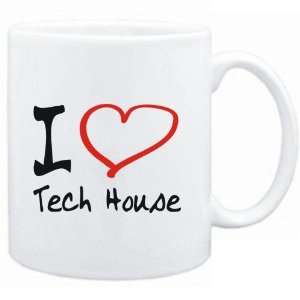 Mug White  I LOVE Tech House  Music 