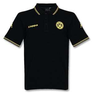  09 10 Borussia Dortmund Polo   Black