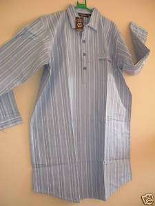 BNWT MENS BRUSH COTTON NIGHTSHIRT SIZE XXXL 52 54 132 137 CMS  