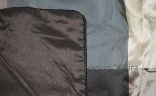   Comforter Set Brown Black Gray Plaid Masculine Bed in Bag Room  