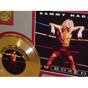  SAMMY HAGAR Gold Record Limited Edition Collectible: Home 