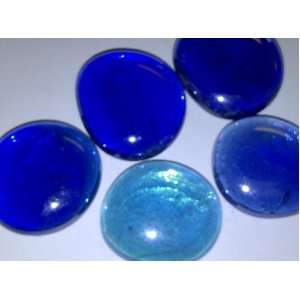  TBC MIXED BLUES XL Decorative Gems Table Scatters, Vase 