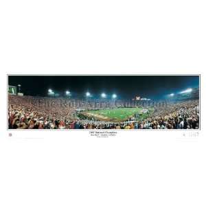 University of Texas 2005 National Champions Stadium Panoramic Print 