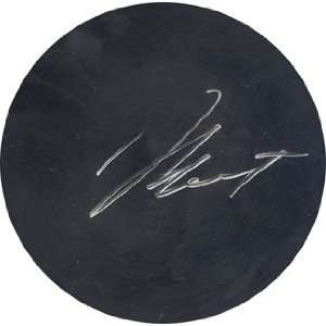  Jay Bouwmeester Autographed Hockey Puck: Sports & Outdoors