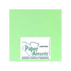  Paper Accents Cardstock 12x12 Smooth Apple Green  80lb 