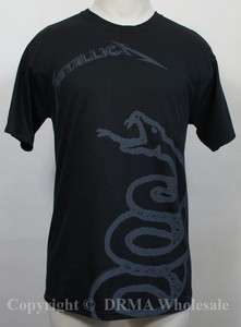 Authentic METALLICA Black Snake T Shirt M L XL NEW  