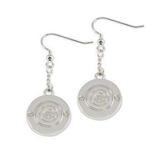  Chicago Cubs Circle Earrings